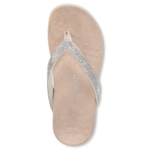 Outlet Dillon Shine Toe Post Sandal Women Sandals