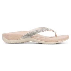 Outlet Dillon Shine Toe Post Sandal Women Sandals